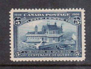 Canada #99 XF/NH Gem **With Certificate**