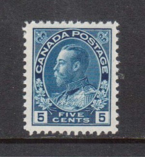 Canada #111 XF/NH Gem **With Certificate**