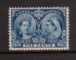 Canada #54 VF/NH **With Certificate**
