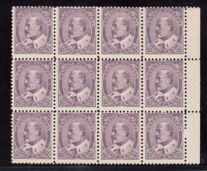 Canada #95 NH Mint Block Of Twelve