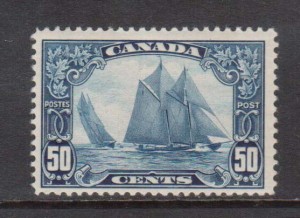 Canada #158iii NH Mint Man On The Mast Variety **With Certificate**