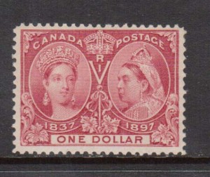 Canada #61 VF/NH **With Certificate**