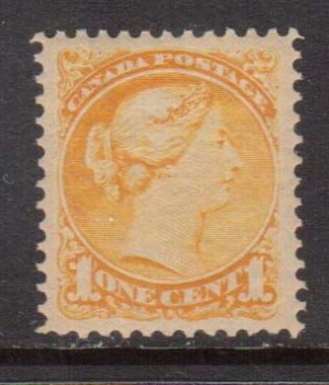 Canada #35 XF/NH **With Certificate**