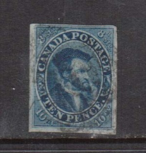 Canada #7a VF Used **With Certificate**