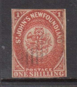 Newfoundland #9 Used Rare Classic **With Certificate**