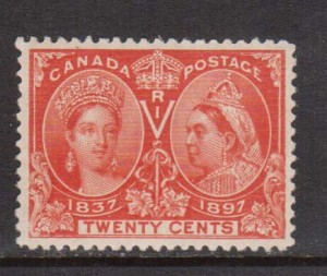 Canada #59 XF/NH Gem **With Certificate**