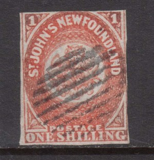 Newfoundland #15 Used Rare Stamp **With Certificate**