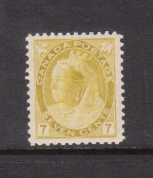 Canada #81 XF/NH Gem **With Certificate**