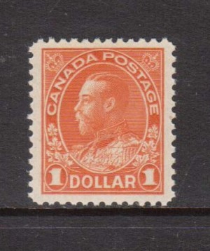 Canada #122 XF/NH Gem **With Certificate**