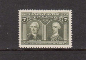Canada #100 VF/NH **With Certificate**