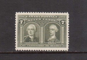 Canada #100 XF/NH Gem **With Certificate**