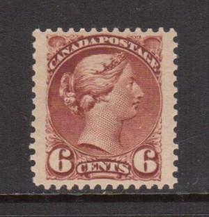 Canada #43 XF/NH Gem **With Certificate**