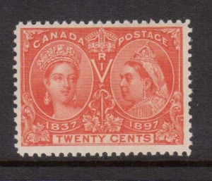 Canada #59 VF/NH **With Certificate**