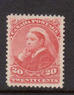 Canada #46 XF/NH Gem **With Certificate**