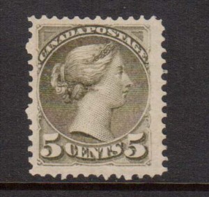 Canada #38 VF/NH **With Certificate**