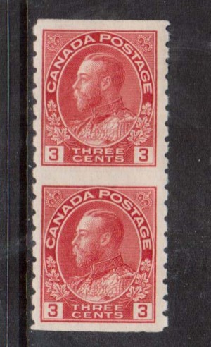 Canada #130a VF Mint Pair **With Certificate**