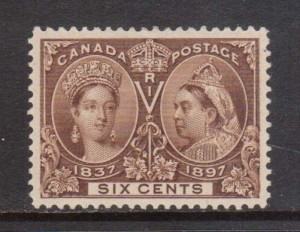 Canada #55 XF Mint **With Certificate**