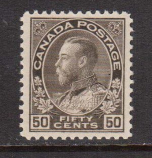 Canada #120 XF/NH **With Certificate**