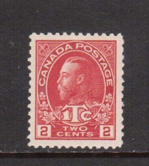 Canada #MR3a VF/NH **With Certificate**