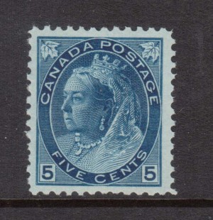 Canada #79 XF/NH **With Certificate**
