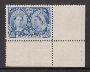 Canada #60 XF/NH Gem **With Certificate**