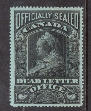 Canada #OX2 VF Mint **With Certificate**