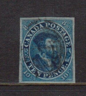 Canada #7 XF Used **With Certificate**