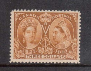 Canada #63 VF/NH **With Certificate**