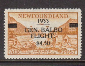 Newfoundland #C18 XF/NH **With Certificate**