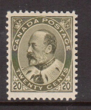Canada #94 VF/NH **With Certificate**