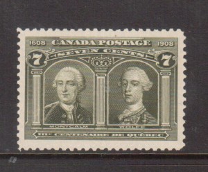 Canada #100 XF/NH **With Certificate**