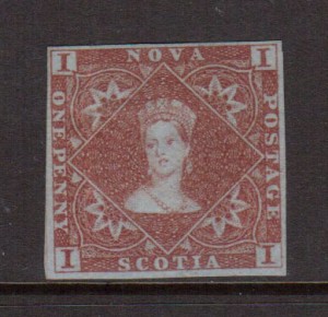 Nova Scotia #1 VF Mint **With Certificate**