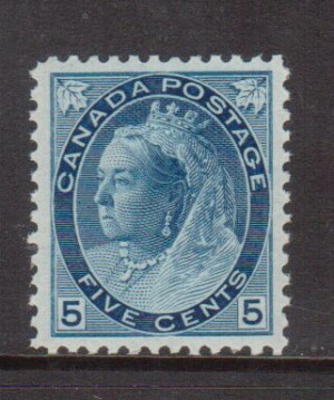 Canada #79 XF/NH **With Certificate**