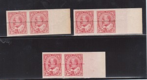 Canada #90iv #90v XF/NH Set Of Three