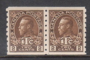 Canada #MR7 XF/NH Coil Pair **With Certificate**