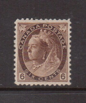 Canada #80 XF/NH **With Certificate**