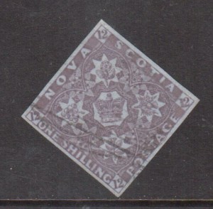 Nova Scotia #7 XF Used Gem **With Certificate**