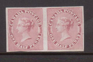 Canada #8 VF Mint Pair **With Certificate**