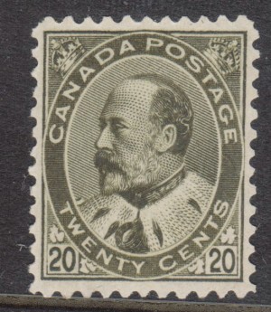 Canada #94i VF/NH **With Certificate**