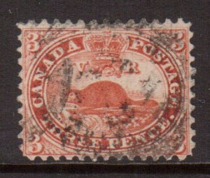 Canada #12 Used **With Certificate**