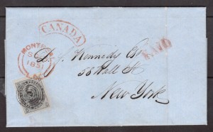 Canada #2 Used Superb On Cover **With Certificate**