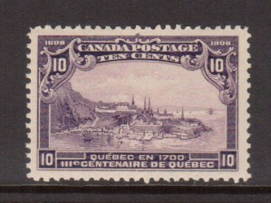 Canada #101 XF/NH **With Certificate**