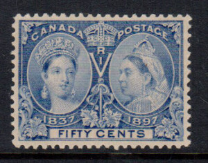 Canada #60 XF/NH Gem **With Certificate**