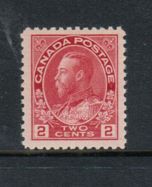 Canada #106ix XF/NH **With Certificate**