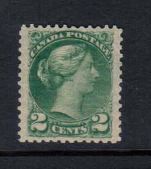 Canada #36i XF/NH Gem **With Certificate**