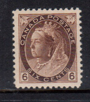 Canada #80 XF/NH Gem **With Certificate**