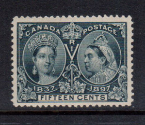 Canada #58 VF/NH **With Certificate**