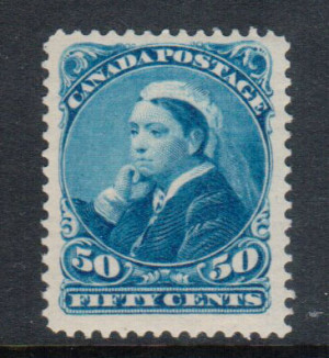 Canada #47i VF/NH Reentry Pos 6 **With Certificate**