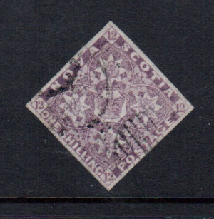 Nova Scotia #7 XF Used Gem **With Certificate**