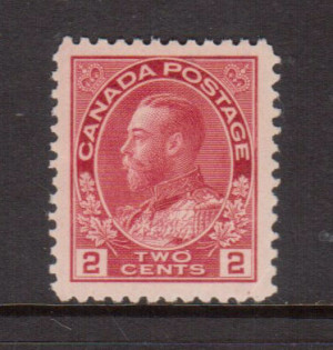 Canada #106iv XF/NH Gem **With Certificate**